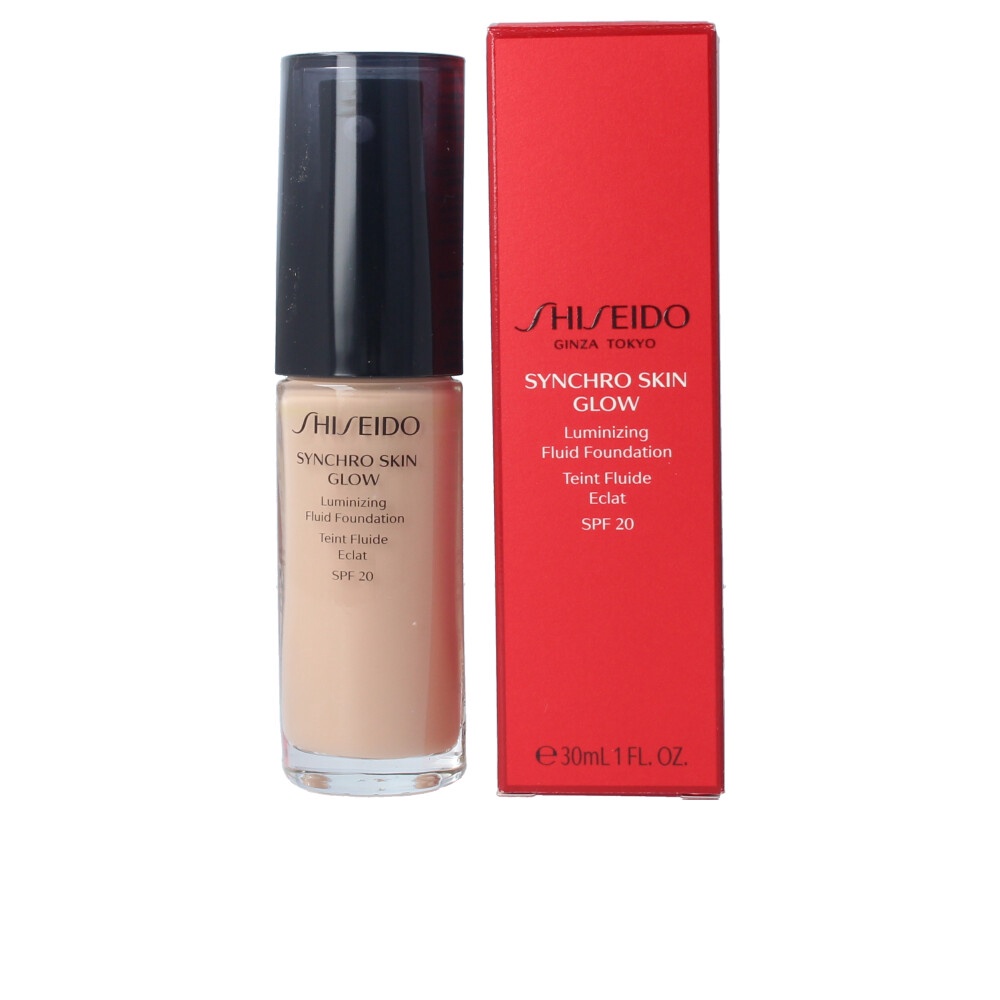 shiseido glow luminizing foundation