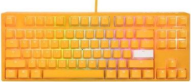Клавиатура Ducky One 3 Yellow TKL Cherry MX Red Английский (US), белый/желтый