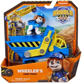 Игрушечный мусоровоз Paw Patrol Rubble & Crew 6066528, синий/желтый