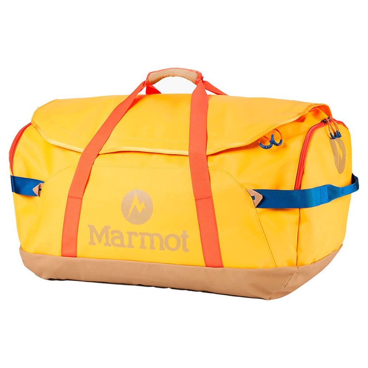 Sporta soma Marmot Long Hauler Duffel, dzeltena/oranža, 75 l