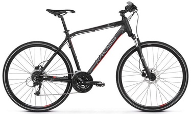 Велосипед горный Kross Evado 5.0, 28 ″, M рама, черный/красный