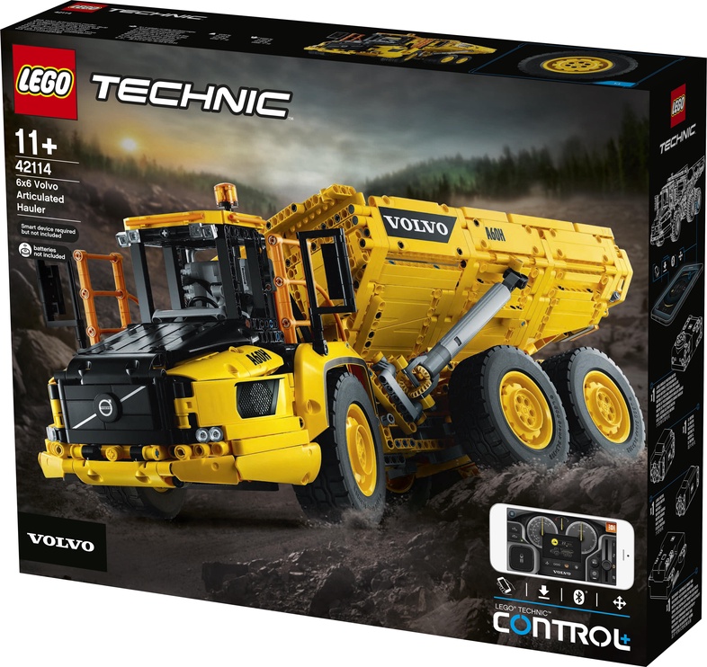 Konstruktor LEGO Technic 6x6 Volvo liigendveok 42114, 2193 tk