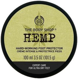 Jalakreem The Body Shop Hemp Hard Working Foot Protector, 0.1 l