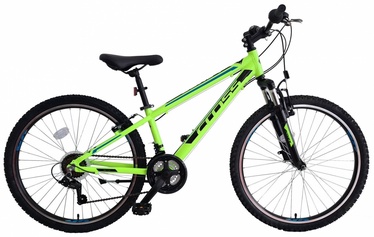 Velosipēds kalnu Cross Boxer S, 26 ", 14" rāmis, zaļa