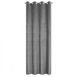 Ночные шторы Lili, серый, 140 см x 250 см