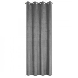 Ночные шторы Eurofirany Lili, серый, 140 см x 250 см