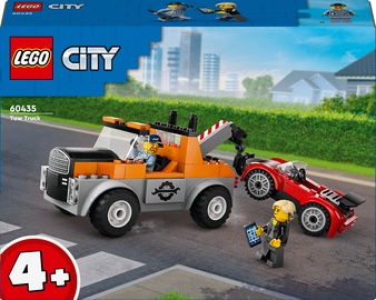 Konstruktor LEGO® City Puksiirauto ja spordiauto parandus 60435