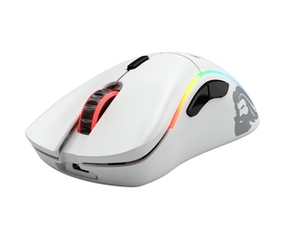 Spēļu pele Glorious PC Gaming Race Model D, balta/melna/pelēka