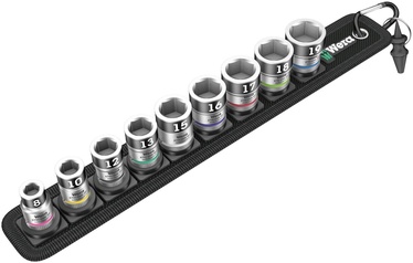 Комплект Wera Zyklop Socket Set Belt, 10 шт.