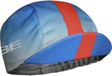 Cepure Cube Race Cap Teamline 11341, zila/sarkana/pelēka