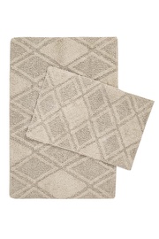 Vannasistabas paklājiņu komplekts Foutastic Maxi 396RYH2377, bēša, 60 cm x 90 cm
