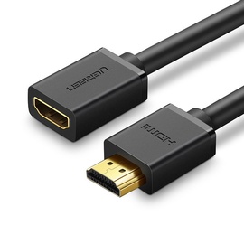 Kabelis Ugreen HDMI female, HDMI male, 2 m, juoda