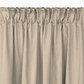 Nakts aizkari Homede Carmena 50, bēša, 450 cm x 175 cm
