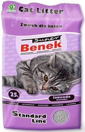 Наполнители для котов Super Benek Standard Lavender - Cat Litter Clumping, 25 л
