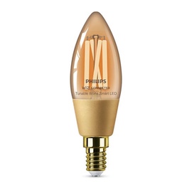 Светодиодная лампочка Philips Wiz LED, белый, E14, 4.9 Вт, 370 лм