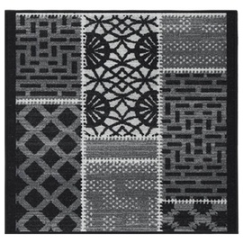 Paklāja celiņš VLX Carpet Runner, balta/melna, 1000 mm x 800 mm