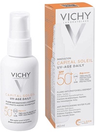 Солнцезащитный флюид Vichy Capital Soleil UV-Age Daily SPF50, 40 мл
