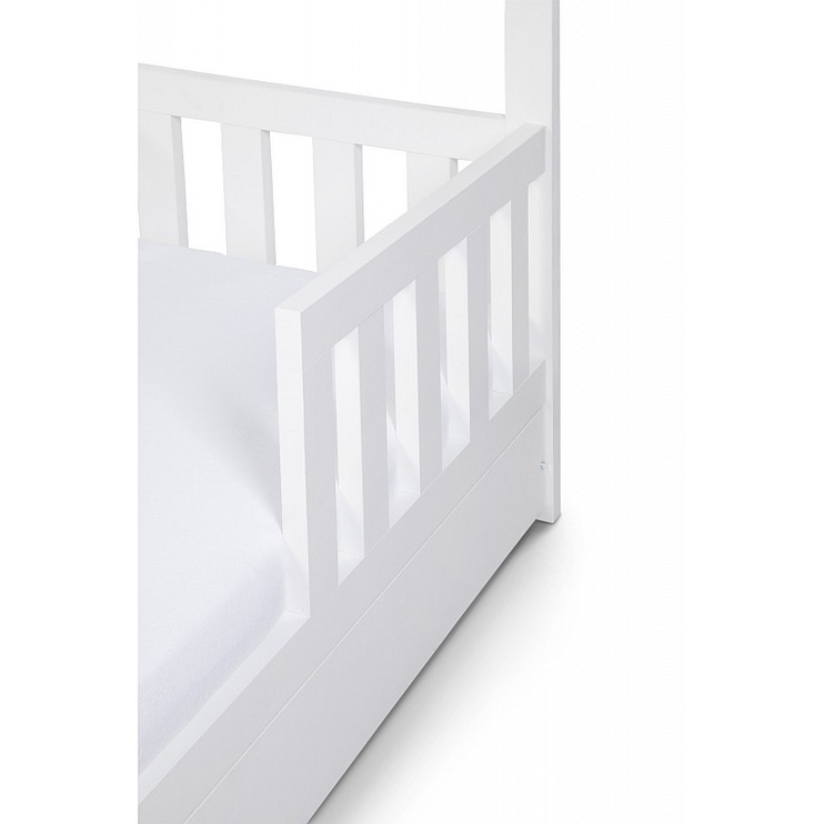 Детская кровать LittleSky Liv, белый, 167 x 88 см