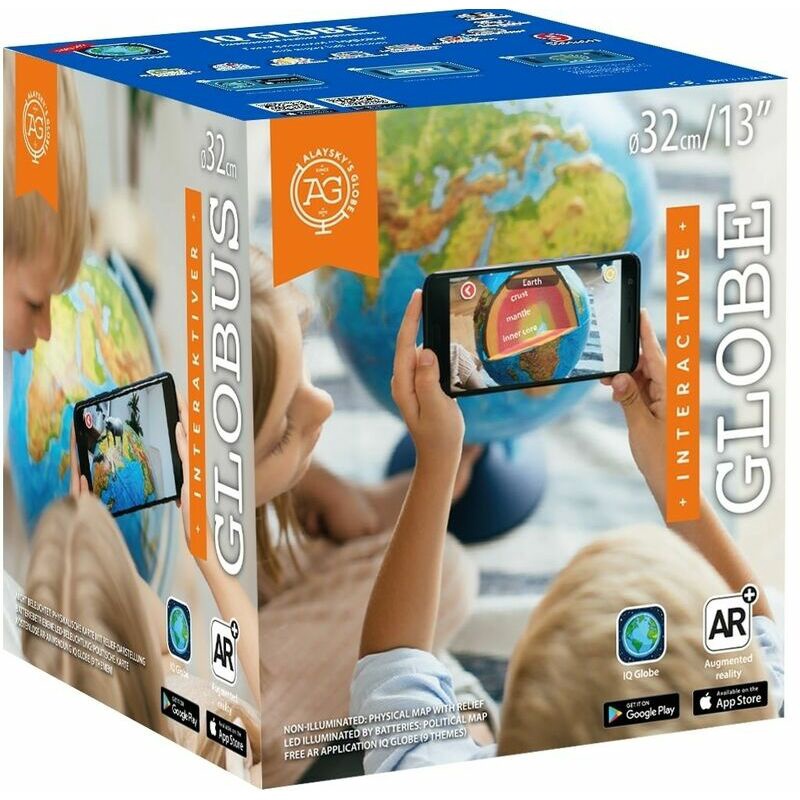 Gloobus Dante Interactive Globe, 32 cm, 36 cm