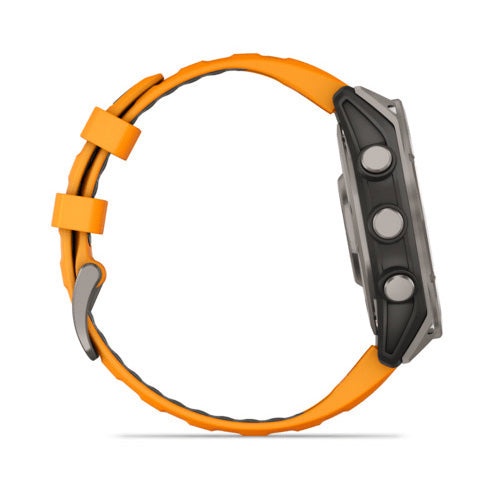 Viedais pulkstenis Garmin Fenix 8 47mm Amoled 010-02904-11, sudraba