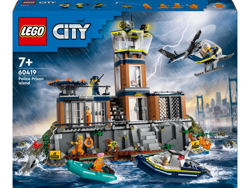 Konstruktor LEGO® City Police Politsei vanglasaar 60419
