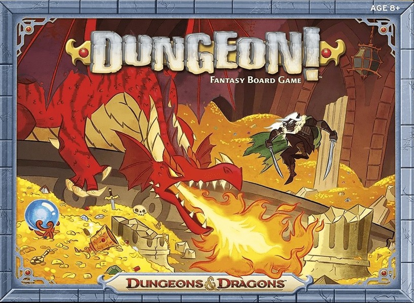 Lauamäng Dungeons & Dragons Wizards of the Coast Dungeon!, EN