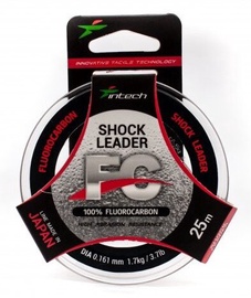 Makšķeraukla Intech FC Shock Leader 10208154, 2500 cm, 0.0455 cm, caurspīdīga