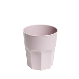 Plastmasas glāze Okko 003301674, 380 ml, 8.5 cm, polipropilēns (pp), rozā