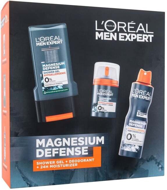 Комплект L´Oréal Paris Men Expert Magnesium Defence, 500 мл