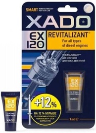 Revitaliseerija Xado EX120 For Diesel Engines, eriotstarbeline, 0.009 l