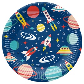 Одноразовая тарелка PAW Space, Ø 23 см, 8 шт.