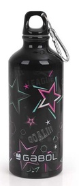 Бутылочка Gabol Stellar, черный, алюминий, 0.6 л