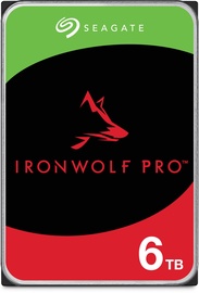 Kietasis diskas (HDD) Seagate IronWolf Pro, 6000 GB
