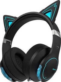 Belaidės žaidimų ausinės Edifier Cat version, mėlynos/juodos