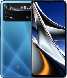 Mobilais telefons Xiaomi Poco X4 Pro 5G, zila, 8GB/256GB