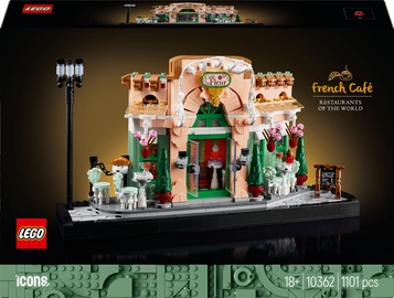 Konstruktor LEGO® Icons Prantsuse kohvik 10362, 1101 tk