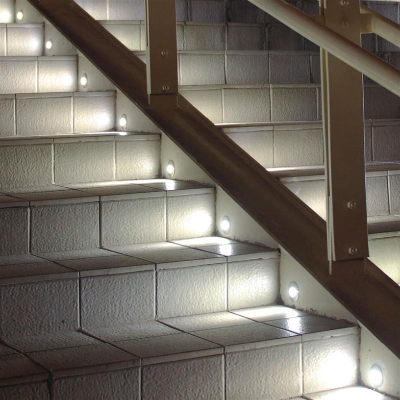 Süvistatav lamp süvistatav Searchlight Ankle, 6000°K, LED, hõbe