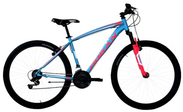 Velosipēds kalnu Henry Hogan, 27.5 ", zila/sarkana