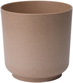 Puķu pods Form Plastic Satina Eco 4382-078, brūna