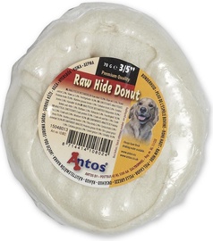 Лакомство для собак Antos Raw Hide White Donut, воловья кожа, 0.07 кг
