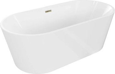 Vann Mexen Luna 52031708000-G, 800 mm x 1700 mm x 580 mm, ovaalne