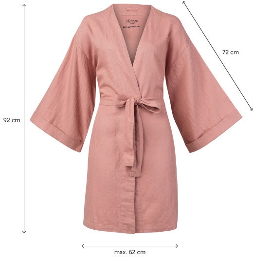 Халат Napsie Kimono 110077279, розовый