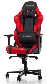 Spēļu krēsls DXRacer Gladiator G001-NR, 52 x 57 x 133 - 141 cm, melna/sarkana