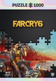 Пазл Ubisoft Far Cry 6, синий/коричневый/черный/красный/желтый, 1000 шт.
