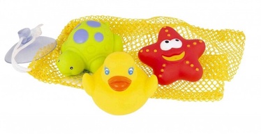 Набор игрушек для купания Playgro Floating Friends, многоцветный, 4 шт.