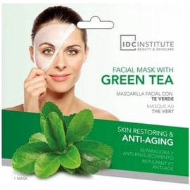 Sejas maska IDC Institute Green Tea, 22 ml, sievietēm