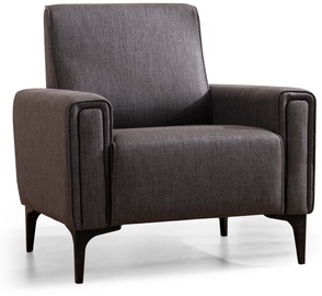 Кресло Atelier Del Sofa Horizon, темно-серый, 90 см x 85 см x 77 см