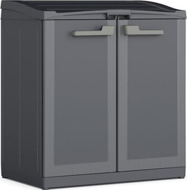 Prügi sorteerimise süsteem Keter Moby Compact System, 110 l l, hall/grafiit