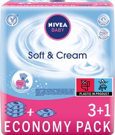 Влажные салфетки Nivea Soft & Cream, 252 шт.