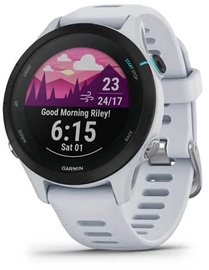 Viedais pulkstenis Garmin Forerunner® 255S Music GPS 41mm 010-02641-33, balta